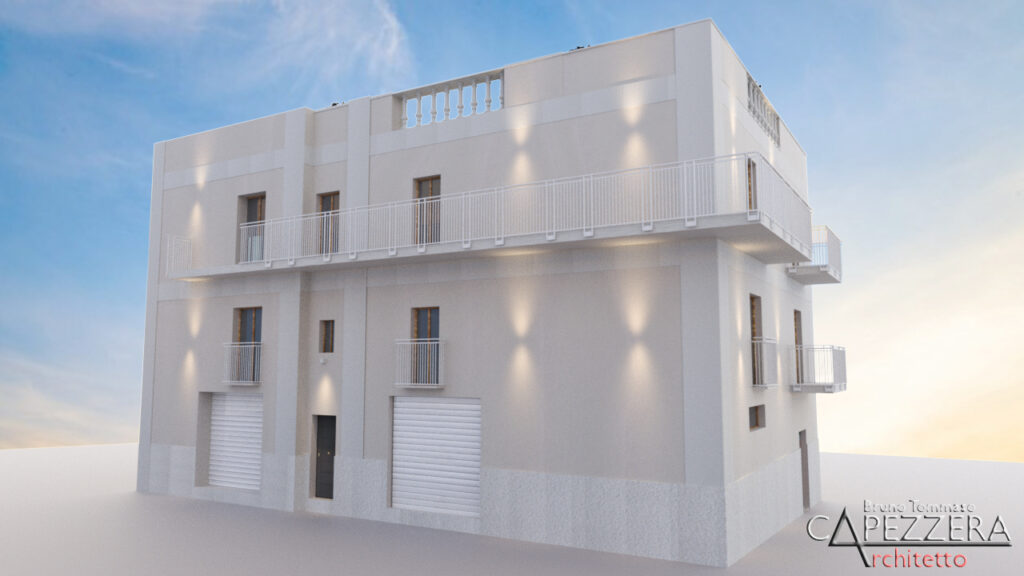 Render Facciata Esterna